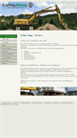 Mobile Screenshot of erdbau-heeg.de